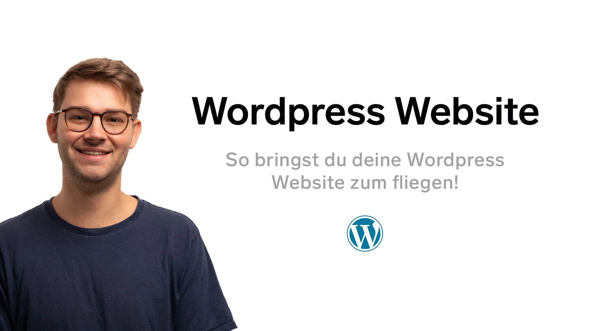 Beitragsbild zum Artikel Eine schnelle WordPress Website erstellen