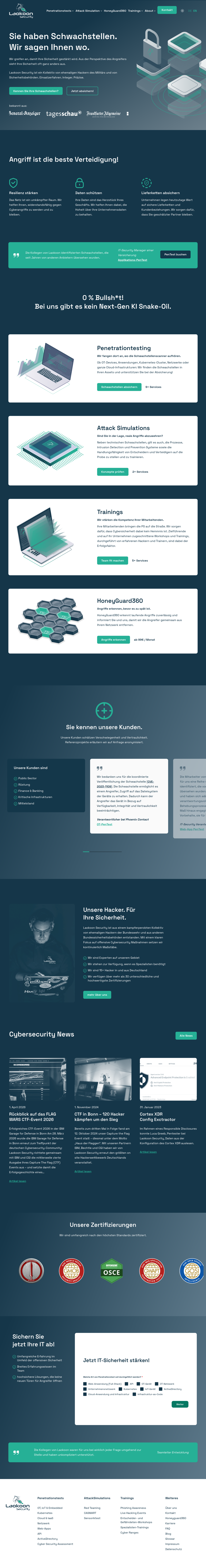 Moderne Cybersecurity-Lösungen zur Identifizierung von Schwachstellen und Schutz vor Angriffen.