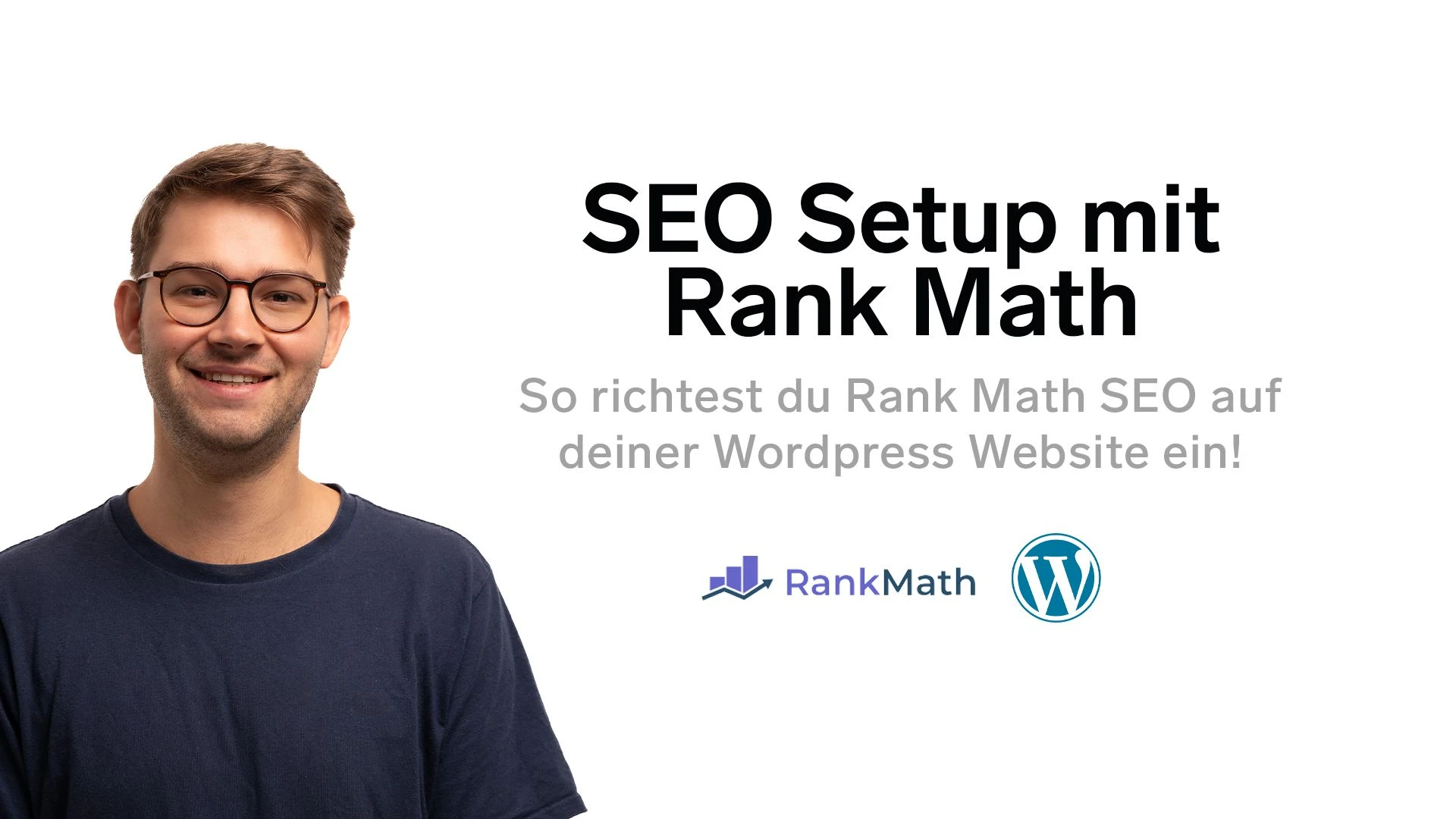 Beitragsbild zum Artikel WordPress Rank Math Plugin – SEO Setup für deine Website